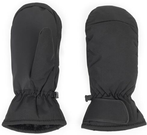 INOGIH Winter Outdoor Waterproof-Windproof Ski-Gloves for Women/Men - Non-Slip Warm Thick Lining Snow Mittens in Kuwait