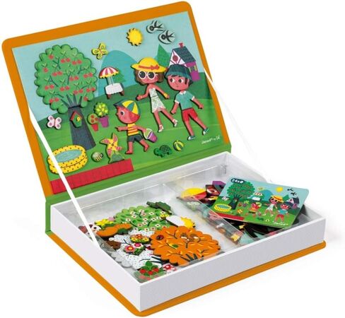 Janod MagnetiBook 94 pc Magnetic Telling Time Game - Ages 3+ - J02724 in Saudi Arabia