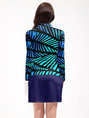 Golf Shirts for Woman UPF 50+ Sun Protection Quick Dry Lightweight Long Sleeve Polo Shirts for Woman Rash Guard in Kuwait