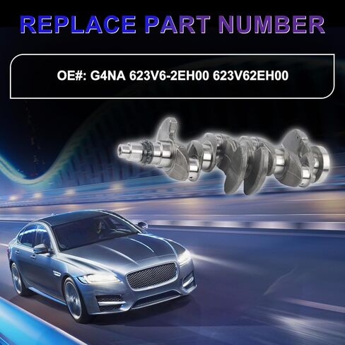 G4NA 2.0 Engine Crankshaft Fits for Hyundai Elantra Tucson Kia Forte Soul 2014 2015 2016 2017 2018 2019 2.0L 1999CC l4 DOHC OE G4NA 623V6-2EH00 623V62EH00 in Kuwait