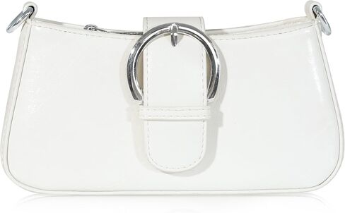Clutch Purse for Women - Evening Purse Small PU Leather Shoulder Bag, Designer Zipper Close Handbag in Saudi Arabia