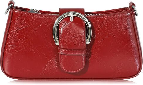 Clutch Purse for Women - Evening Purse Small PU Leather Shoulder Bag, Designer Zipper Close Handbag in Saudi Arabia