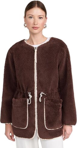 Varley Women's Angelina Sherpa Coat in Saudi Arabia
