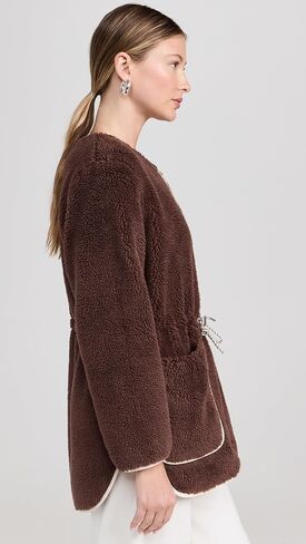 Varley Women's Angelina Sherpa Coat in Saudi Arabia