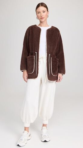 Varley Women's Angelina Sherpa Coat in Saudi Arabia