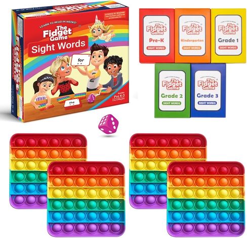 حزمة تعلم رياض الأطفال - تعلم القراءة في أسابيع، ماستر 500 بطاقة فلاش - كلمات رؤية عالية التردد، أرقام، إضافة وطرح وأشكال - لمرحلة ما قبل الروضة حتى الصف 3 in Kuwait