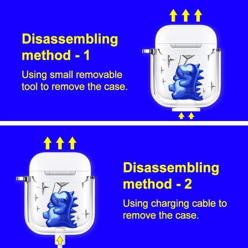 MOSNOVO for Airpods Pro 2 Case, for Airpods Pro Case, Dinosaur Land Print Protective Clear Case with Shockproof Dual Layer Hard Luxe Metal Ring Designed for AirPods Pro 2 Generation in Kuwait