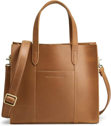 S-ZONE Leather Crossbody Tote Bags for Women Satchel Bag Top Handle Handbag Shoulder Purses Medium in Kuwait