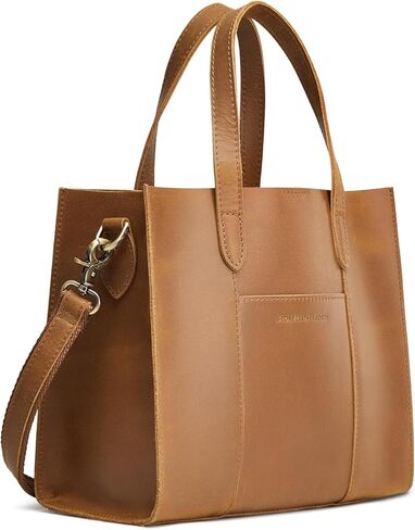 S-ZONE Leather Crossbody Tote Bags for Women Satchel Bag Top Handle Handbag Shoulder Purses Medium in Kuwait