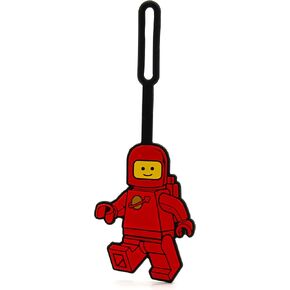 Lego Spaceman Silicone Bag Tag - Red (53498)
