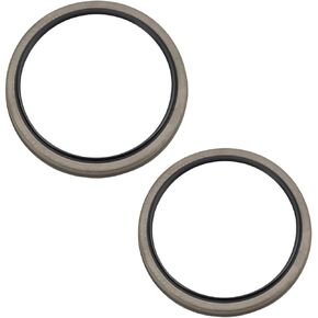 TRQ Front Wheel Seal Compatible with 96-02 4Runner 01-07 Sequoia 95-04 Tacoma 00-06 Tundra