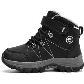 Gyeice Kids Snow Boots Boys Girls Winter Boot Waterproof Non-Slip Outdoor Warm Hiking Shoes (Little Kid/Big Kid)