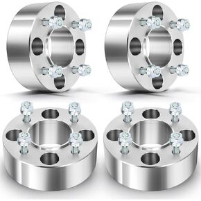 SCITOO 4Pcs 2" Wheel Spacers 4x110 Studs 10x1.25 74.1mm 4Lug Hubcentric Wheel Spacers Fit for Yamaha Grizzly 700 Grizzly 550 Grizzly 450 Grizzly 350 Rhino 700 Big Bear 400 Wolverine 450