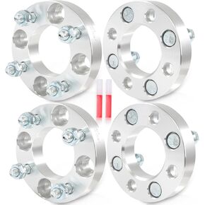 ECCPP 4x4 to 4x4 Wheel Spacers 1 inch 4 lug Golf Cart Wheel Spacers for Yamaha Fit for Yamaha G1 G2 G3 G5 G8 G9 G11 G14 G16 G19 G20 G21 G22 G29 Diver with Studs 12x1.25 Centric Bore 68.5mm-4PCS