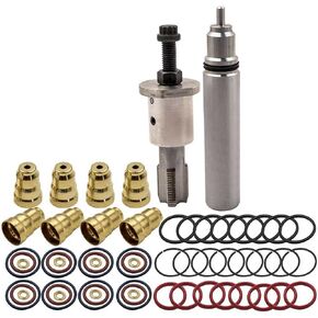 F4TZ9F538A Injector Sleeve Cup Remover Installation Tool Kit Fit For 1994-2003 F250 F350 F450 F550 E250 E350 E450 ESD FSD 7.3L Replacement Parts