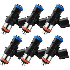 Fuel Injector for Ford Edge 3.5L 2009-2011,For Lincoln MKS 3.7L, For Ford Taurus, For Mazda CX-9, For Mercury Sable 0280158091 4 holes (6 Pcs)