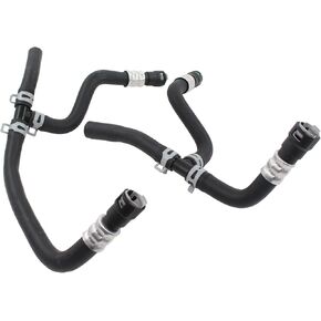 ApplianPar Pack of 2 Inlet Outlet Heater Hose for Outlook Acadia Limited Enclave Traverse