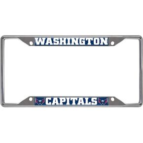 FANMATS NHL Unisex-Adult Chrome Metal License Plate Frame
