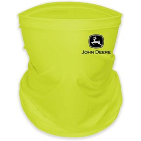 John Deere Hi Vis Yellow Neck Gaiter/Face Mask