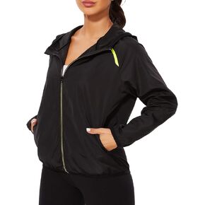 LAZAWG Women Rain Jacket Lightweight Waterproof Hooded Raincoat Windbreaker for Outdoor