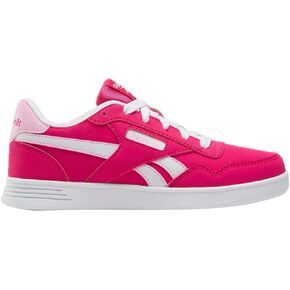 Reebok Girl's Court Advance Elastic Lace & Top Strap Sneaker