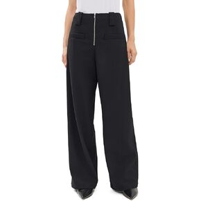 Pixie Market Women's Zip Wide Leg Pants
