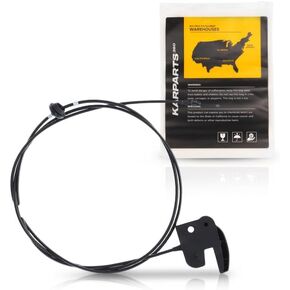 For Cadillac Escalade 2007-2014 Hood Release Cable | Black | Plastic/Metal | With Handle | Replacement For 20968782
