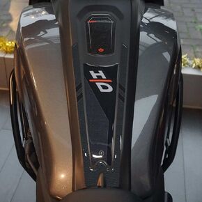 labelbike - 3D Resin Tank Pad Sticker for Decoration and Protection of Motorcycle Tank Compatible with Harley Davidson Pan America