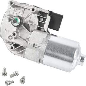 Front Windshield Wiper Motor Compatible with 2005-2016 VW Eos GTI Jetta Golf R Rabbit R32 L4 Replace 1Q1955119C 1K1955119B 1Q1955119A