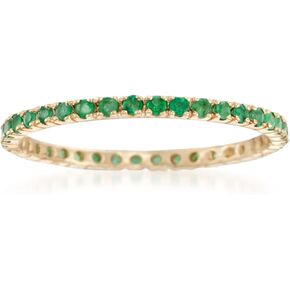 Ross-Simons RS Pure 0.33 ct. t.w. Gemstone Eternity Band in 14kt Yellow Gold