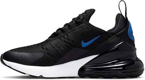 حذاء Nike Air Max 270 (GS) DR7891 001 أسود/Game Royal/أبيض/رمادي دخاني للأطفال (us_Footwear_Size_System، Big_Kid، رقمي، متوسط، Numeric_5_Point_5) in Saudi Arabia