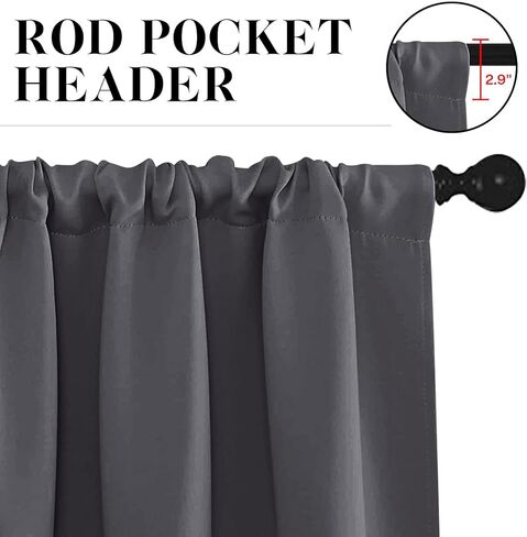 مجموعة ستائر المطبخ الرمادي والستائر القصيرة بطول 91.44 سم، ستائر رمادية قصيرة الطبقة لستارة نافذة المطبخ فوق الحوض، ديكور مطبخ المزرعة in Kuwait