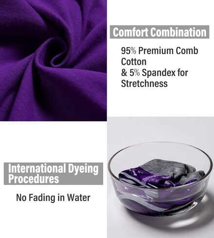 MISSWHO Cotton High Waisted Womens Underwear Soft Stretch Breathable Full Coverage Ladies Panties Multipack in Saudi Arabia