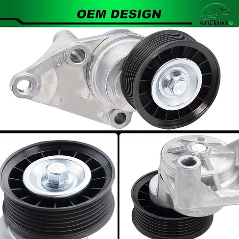 بكرة شداد حزام سيربنتين لـ: -Chevy Silverado Tahoe لـ: -GMC Sierra Yukon لـ: -Buick Rainier لـ: -Cadillac Escalade لـ: -Hummer لـ: -Isuzu لـ: -Saab 4.8L 5.3L 6.0L 6.2L OE # 38158 in Saudi Arabia