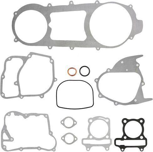 Minho GY6 50cc Complete Standard Case Engine Gasket Kit Fit for Chinese GY6 4-Stroke 139QMA 139QMB Engine Scooter Moped ATV Go Kart,39mm Cylinder Gasket in Kuwait