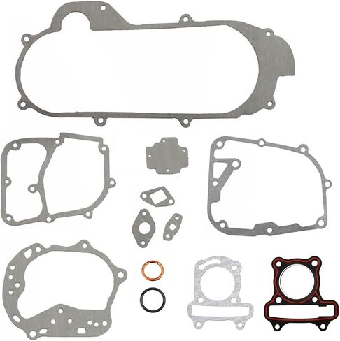 Minho GY6 50cc Complete Standard Case Engine Gasket Kit Fit for Chinese GY6 4-Stroke 139QMA 139QMB Engine Scooter Moped ATV Go Kart,39mm Cylinder Gasket in Kuwait