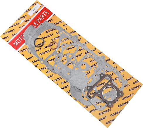 Minho GY6 50cc Complete Standard Case Engine Gasket Kit Fit for Chinese GY6 4-Stroke 139QMA 139QMB Engine Scooter Moped ATV Go Kart,39mm Cylinder Gasket in Kuwait