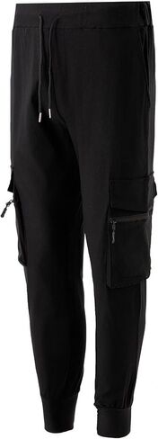 EDITCOZY Men's Cargo Pants Hiking Pants Slim Fit Stretch Lightweight Casual Gym Workout Sweatpants with Pockets in Saudi Arabia