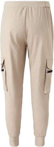 EDITCOZY Men's Cargo Pants Hiking Pants Slim Fit Stretch Lightweight Casual Gym Workout Sweatpants with Pockets in Kuwait