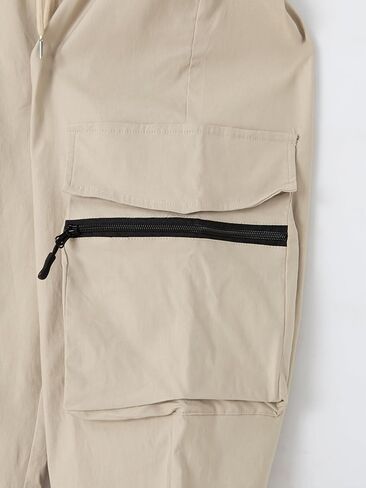 EDITCOZY Men's Cargo Pants Hiking Pants Slim Fit Stretch Lightweight Casual Gym Workout Sweatpants with Pockets in Kuwait