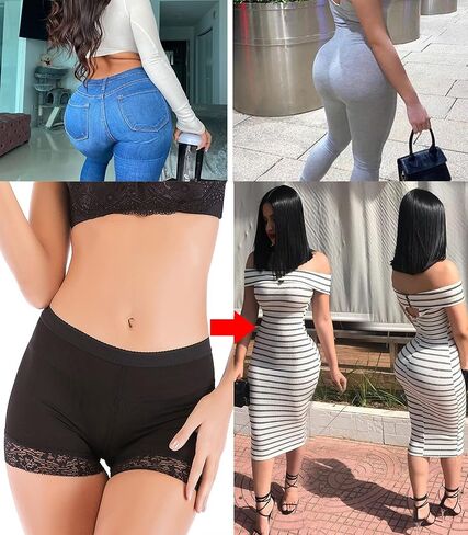 Padded Butt Lifter Panties Hip Enhancer Shapewear Body Shaper Tummy Control Panties Underwear in Kuwait