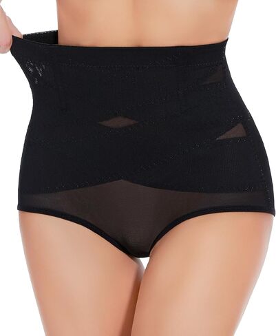 Tummy Control Shapewear Panties for Women-High Waisted Body Shaper Underwear Seamless Shapewear Panty Girdle in Saudi Arabia
