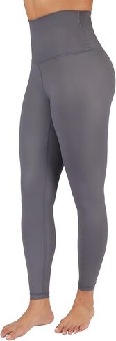 90 Degree By Reflex Womens High Waist High Shine Faux Leather Disco Ankle Leggings in Saudi Arabia
