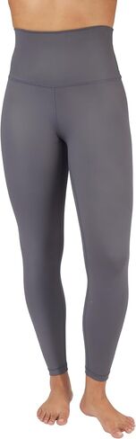 90 Degree By Reflex Womens High Waist High Shine Faux Leather Disco Ankle Leggings in Saudi Arabia