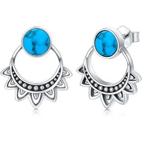 925 Sterling Silver Animals Stud Earrings for Women Horseshoe/Cow/Butterfly/Cat/Sloth/Koala/Axolotl/Hedgehog/Squirrel/Dragon/Labrador Earrings Jewelry Gift