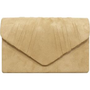 Milisente Clutch Purses For Women Formal Pleated Evening Bag Bridal Evening Clutch Bag