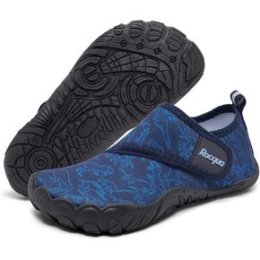 Racqua Boy's Girl's Kids Water Shoes Quick Dry Barefoot Swim Aqua Lightweight Sport Shoes(Little Kid/Big Kid)