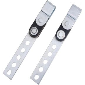 2 Pack Swivel Style Exhaust Hanger 360° Degree Swivel Heavy Duty Exhaust TailPipe Muffler Hanger Clamp Style