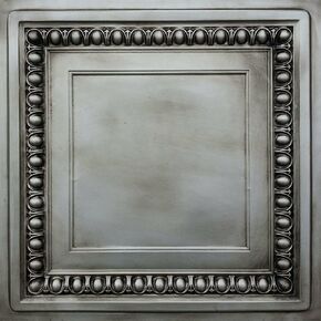 DCT06 Cambridge PVC 2' x 2' Lay-in or Glue-up Ceiling Tile (Covers / 100 sq.ft), Antique White, 25 Piece