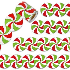 Whaline 32.8ft Candyland Bulletin Board Borders Colorful Candy Die-Cut Rolled Border Trim for School Classroom Home Chalkboard Decoration